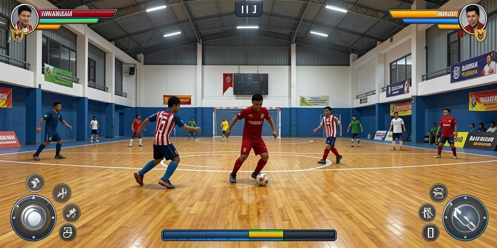 Tampilan menu utama yang menarik dan mudah dinavigasi.