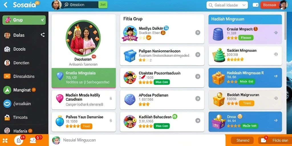 Tampilan antarmuka yang user-friendly dan menarik.