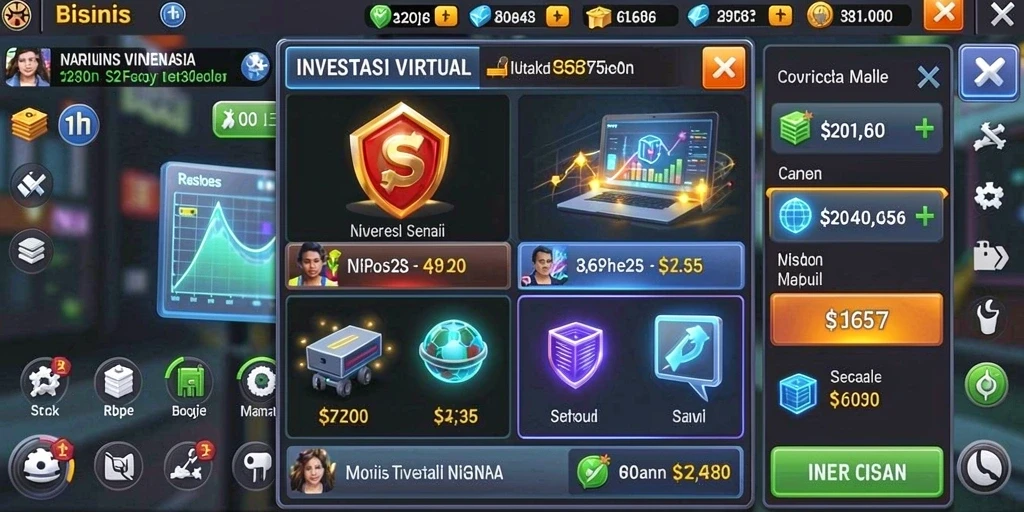 Tampilan menu utama BINTANGMPO yang menarik.