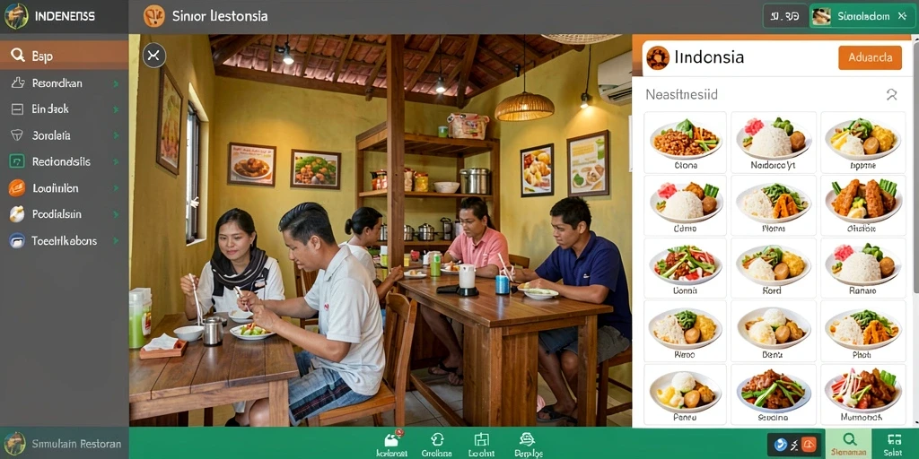 Tampilan antarmuka yang ramah pengguna.