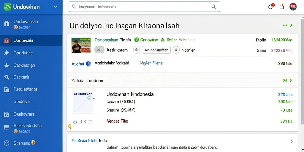 Tampilan antarmuka yang menarik dan user-friendly.
