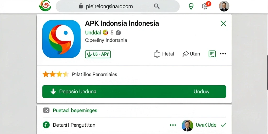 Tampilan antarmuka pengguna yang menarik.