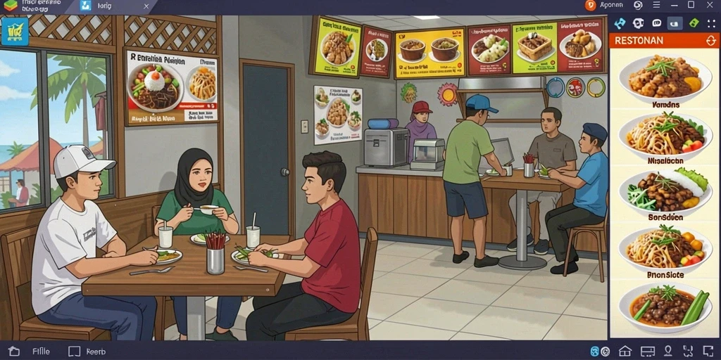 Screenshot menampilkan aksi seru dalam permainan.