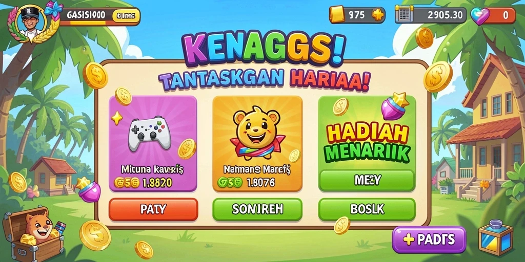 Tampilan antarmuka yang user-friendly.
