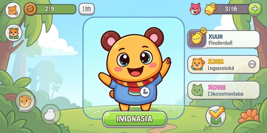 Tampilan utama yang menarik dan mudah dinavigasi.