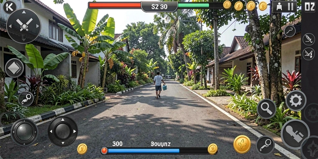 Tampilan antarmuka menarik dan mudah digunakan.