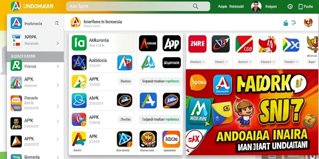 Tampilan awal yang menarik dan intuitif.